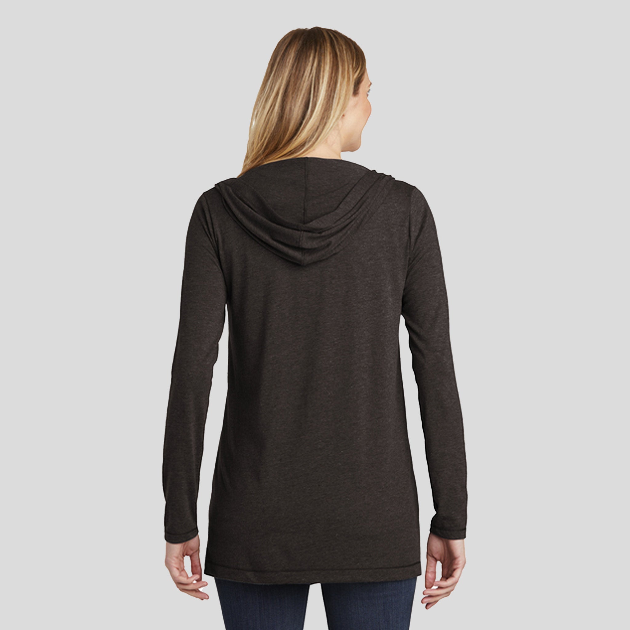 Womenโs Perfect Tri ยฎ Hooded Cardigan | Black Frost