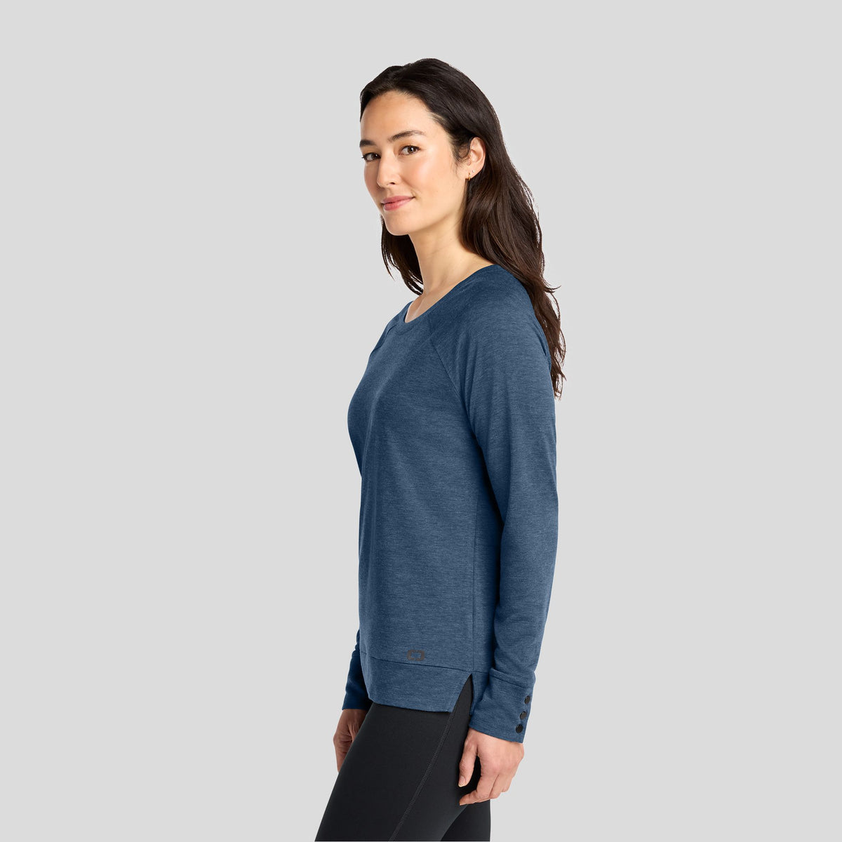 Women's Command Long Sleeve Scoop Neck | Spar Blue