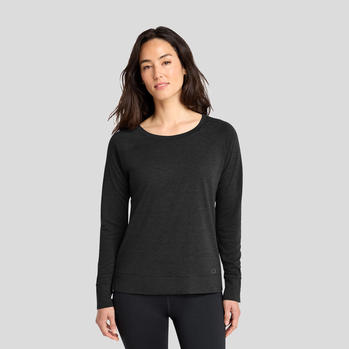 Women's Command Long Sleeve Scoop Neck | Blacktop