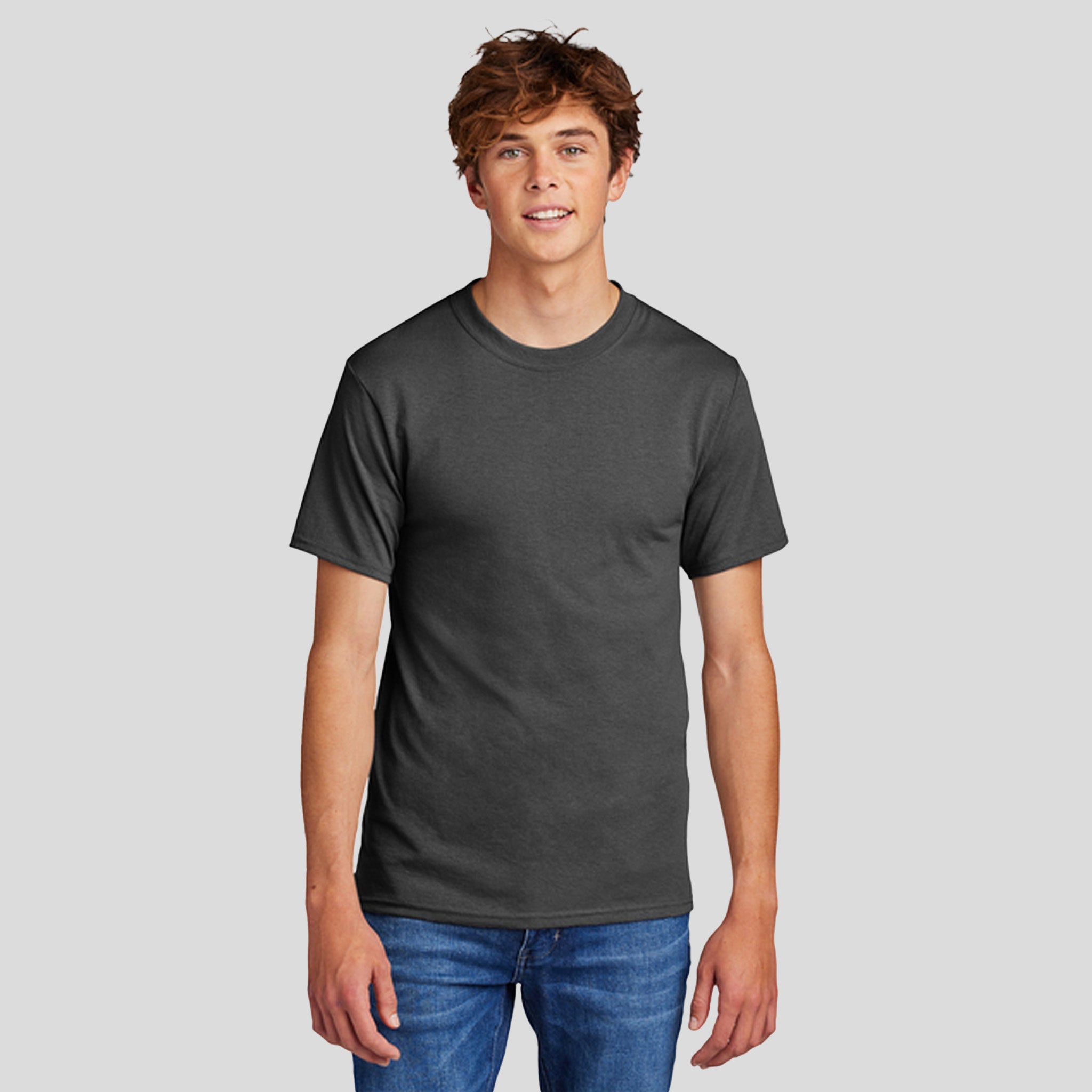 Core Blend Tee | Charcoal