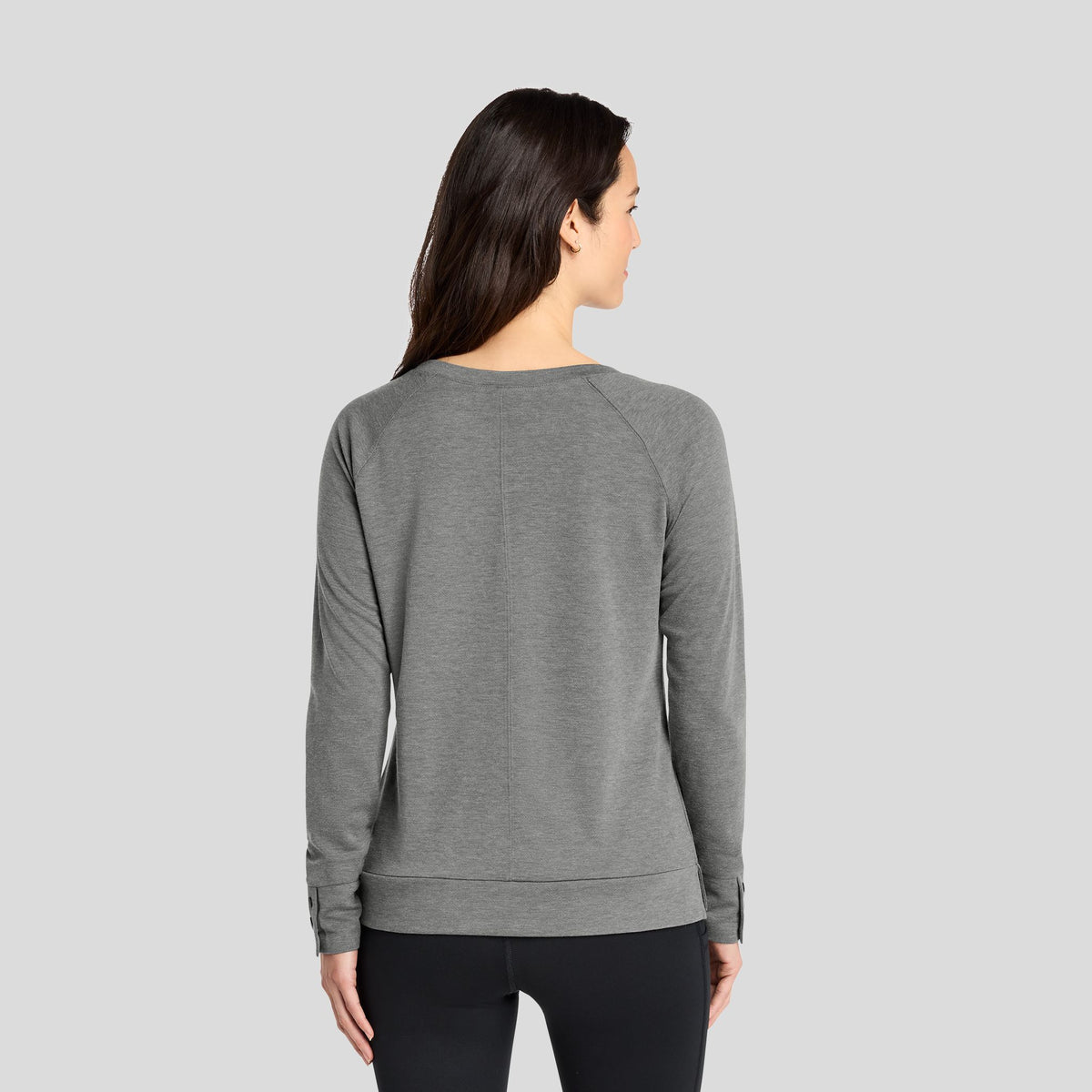 Women's Command Long Sleeve Scoop Neck | Gear Grey