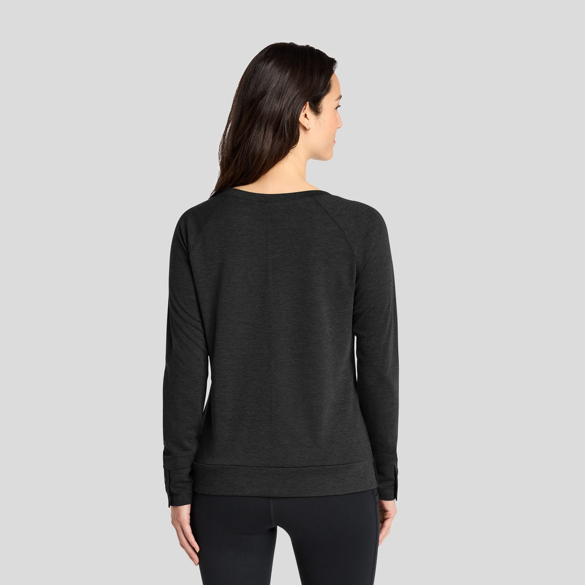 Women's Command Long Sleeve Scoop Neck | Blacktop